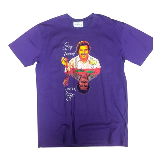 Purple Graphic Men's T-Shirt Pablo