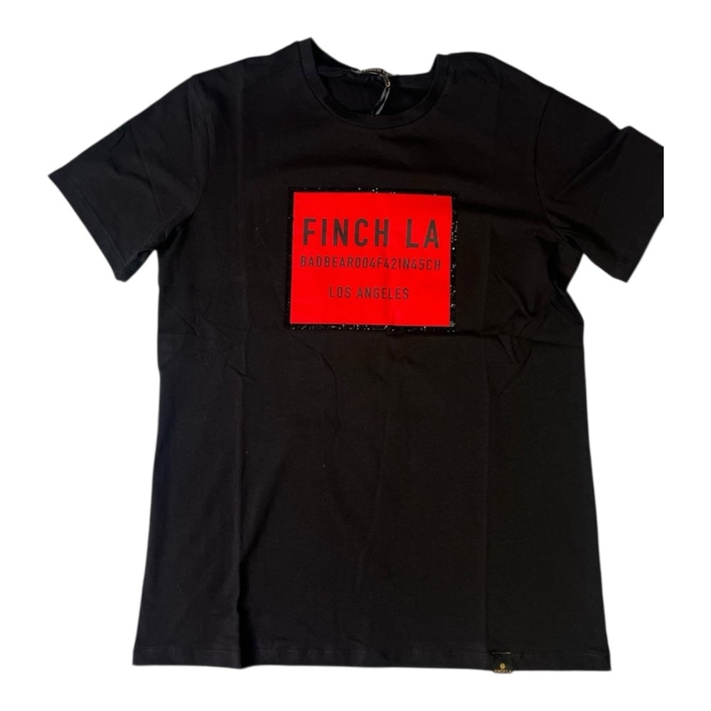 Finch La logo rhymestone tee Sz Various