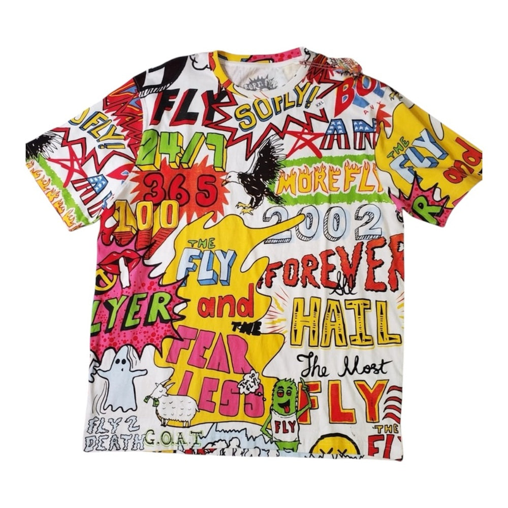 Born fly graphic tee