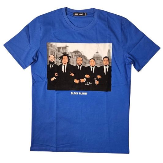 Legendary Puffed Embroidered tee sz various black planet