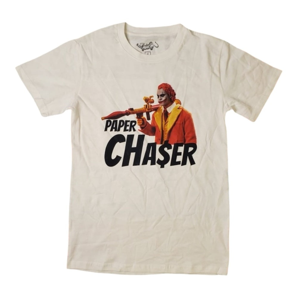 Paper chaser graphic tee Sz Various