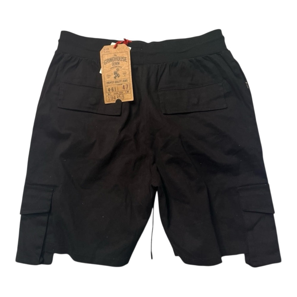 Black cargo shorts Sz various