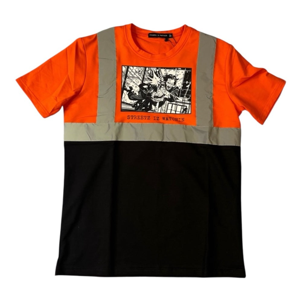 Streetz iz Watchin graphic tee Sz Various