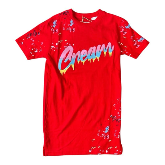 Cream kids tee Sz Various
