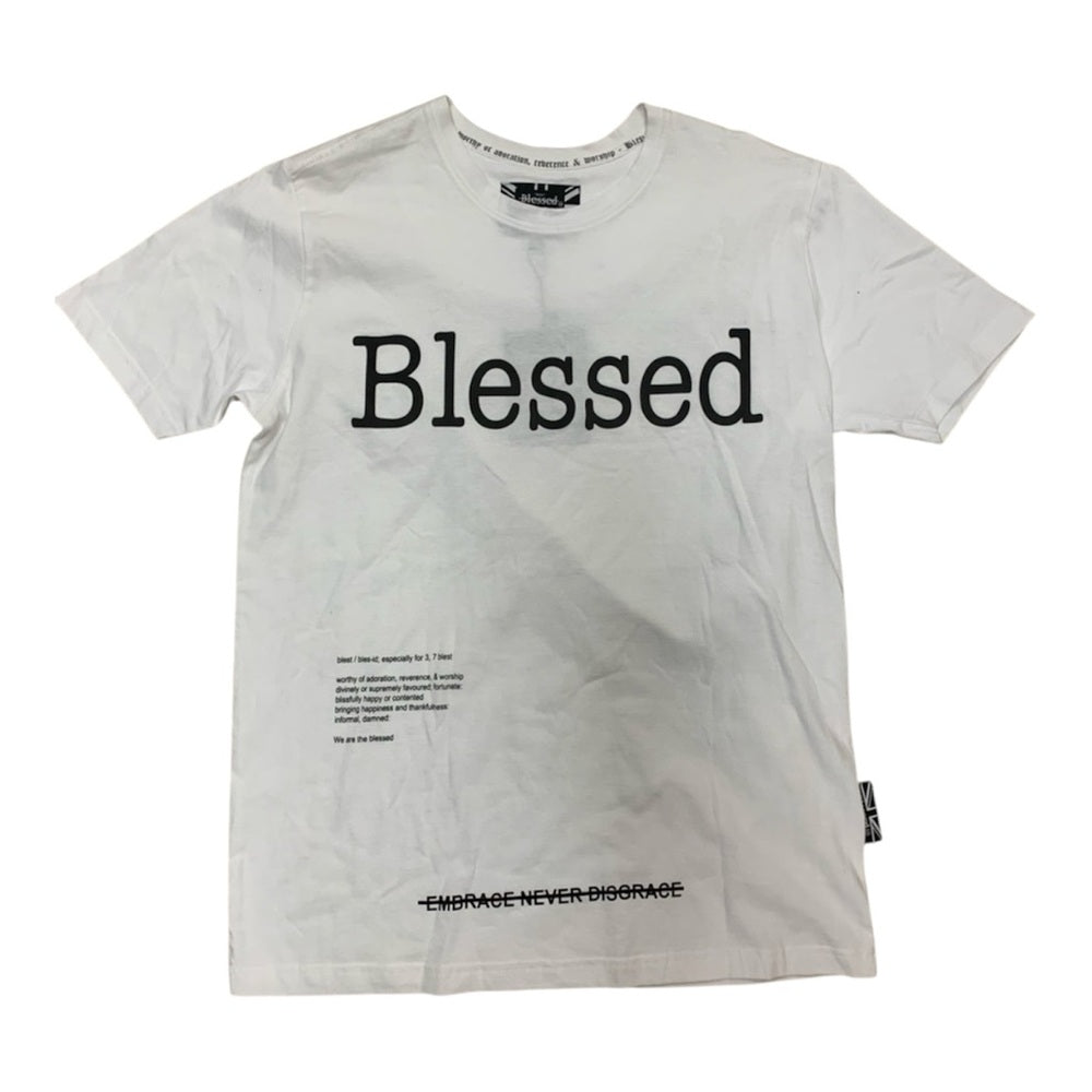 Blessed White T-Shirt Sz medium