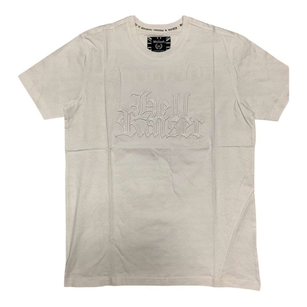 Blessed embroidered tee Sz med