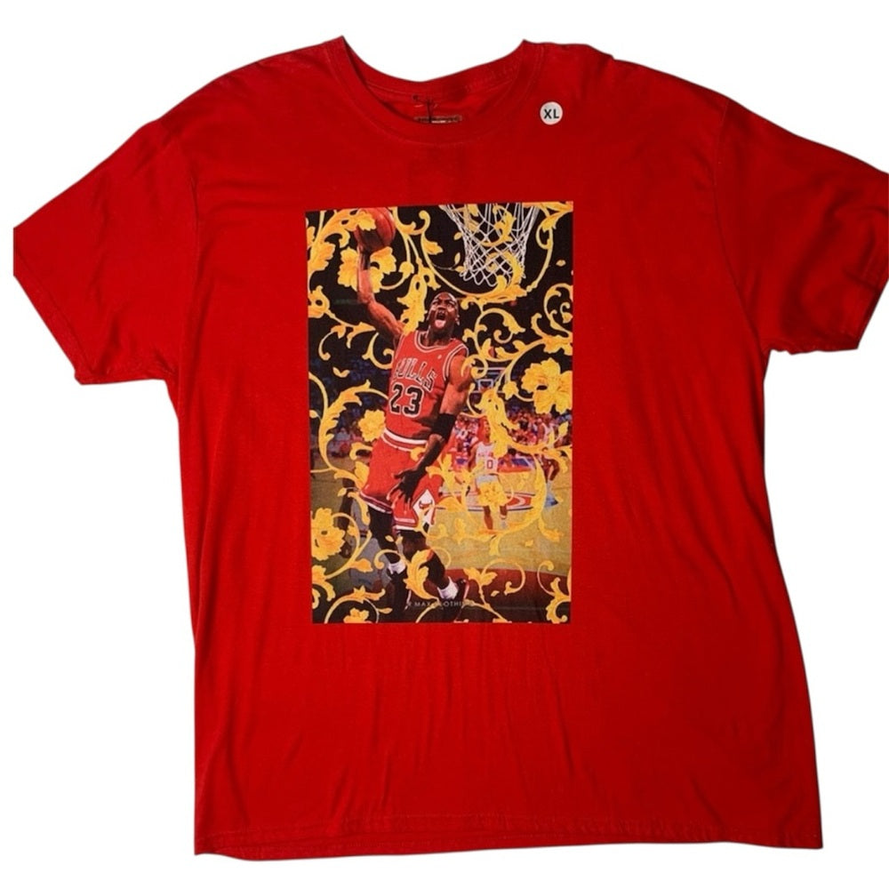 Jordan graphic tee sz Xl red