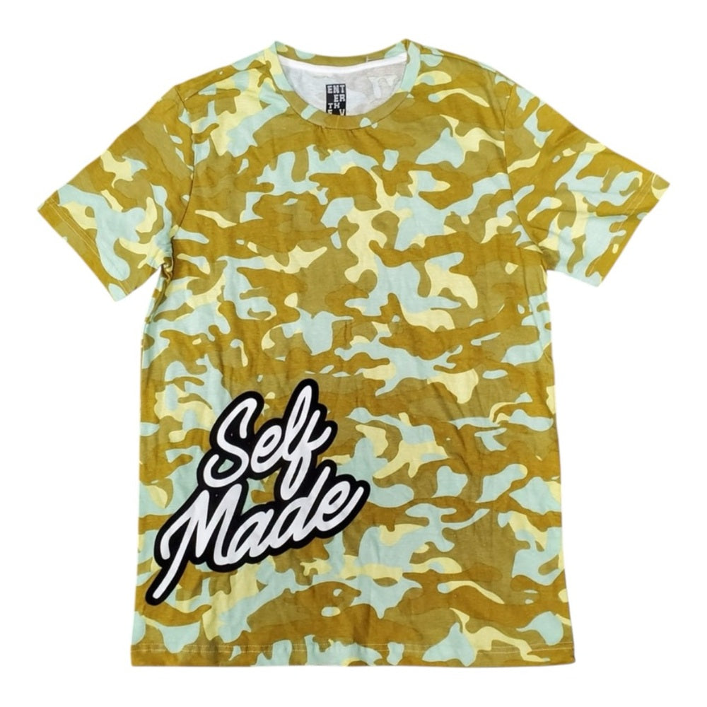 Self made Camo tee sz medium
