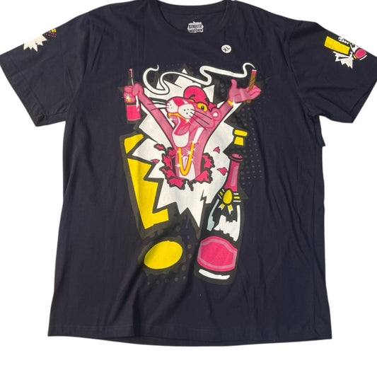 Sz XL PINK PANTHER GRAPHIC TEE