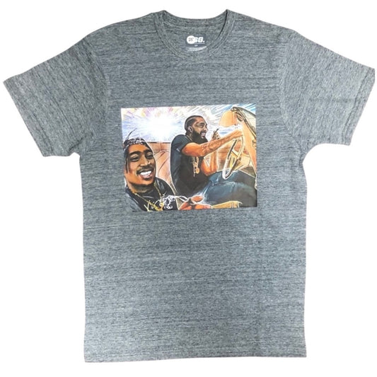 Sz small 2 pac/ Nipsey Graphic Tee