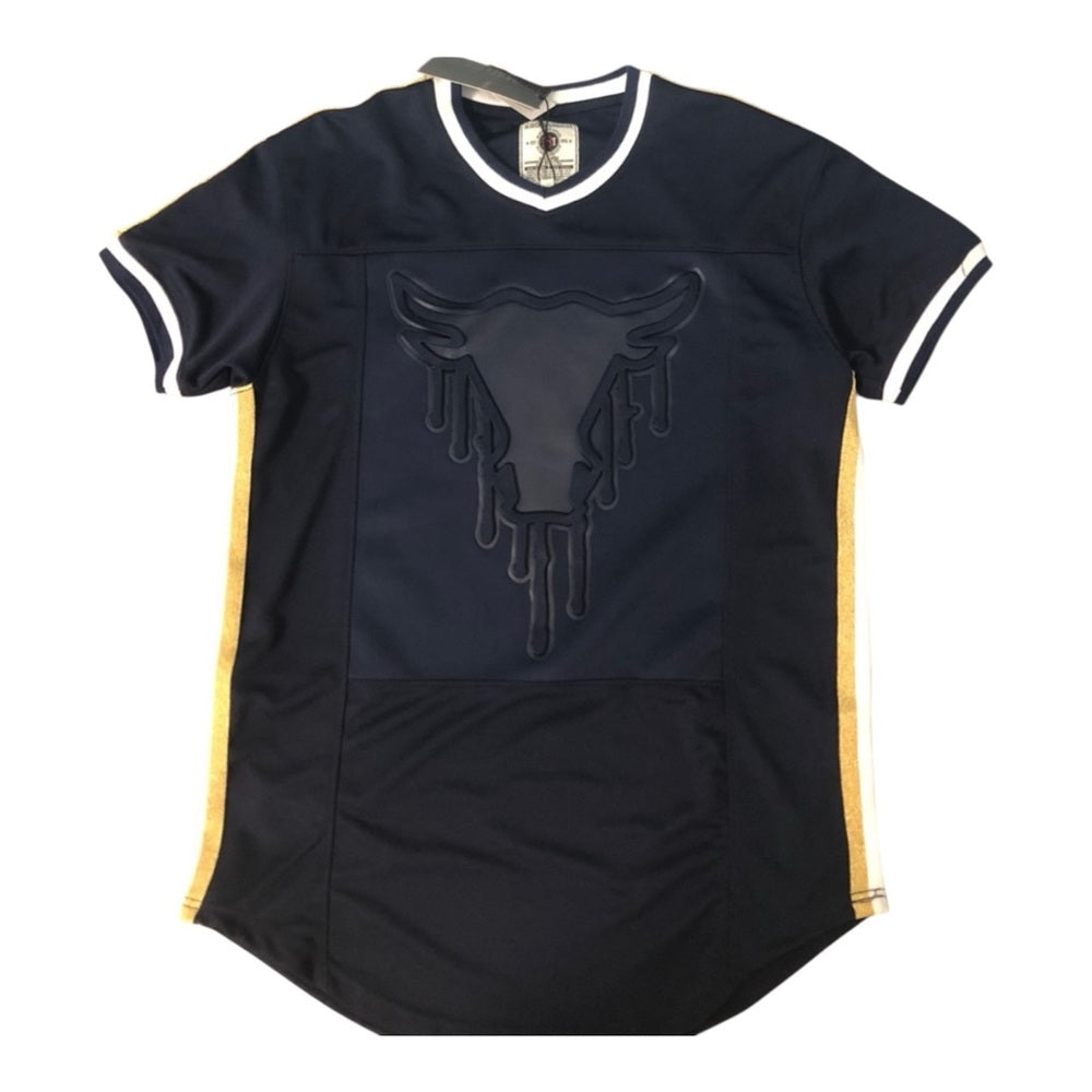 Bull Jersey Style Shirt Sz XLarge