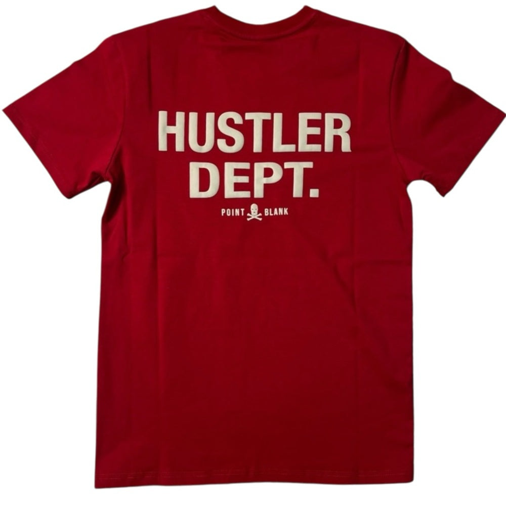 Hustler Dept Buff Tee print size various