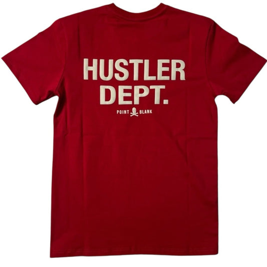 Hustler Dept Buff Tee print size various