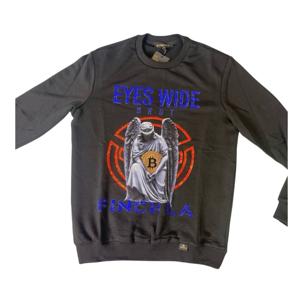 Eyes wide shut sweater Sz Various black