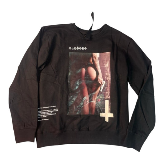Blessed graphic sweater sz XS
