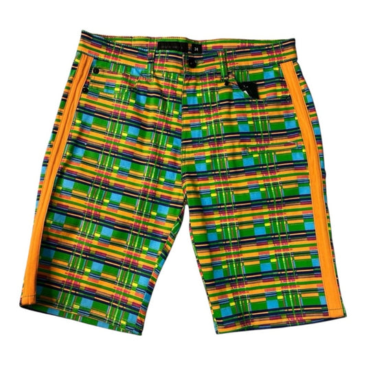 Sz 34 plaid casual shorts