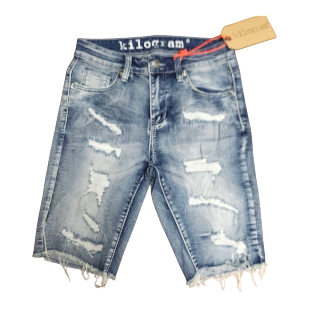 Sz Various kilogram distressed denim shorts