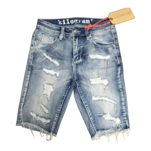 Sz Various kilogram distressed denim shorts