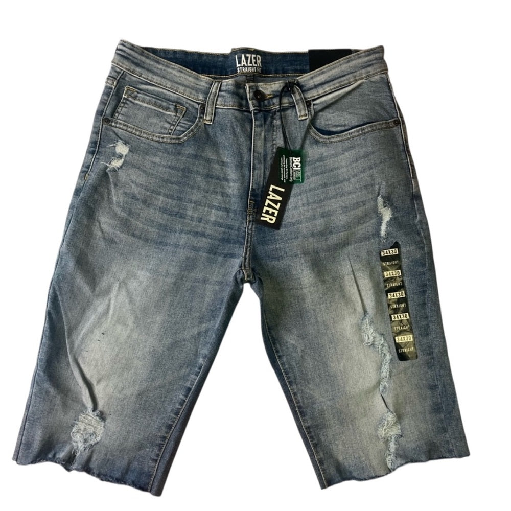 Sz 34 denim jean shorts