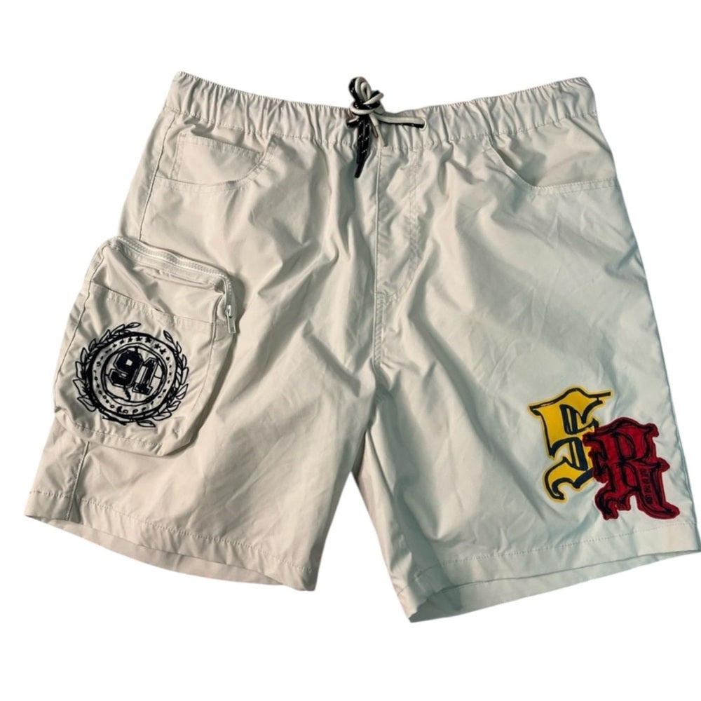 Smoke rise mesh shorts sz various