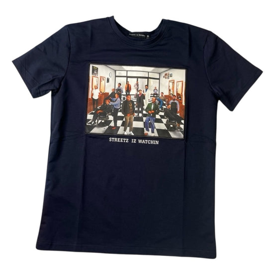 Sz Various comedy tee navy blue