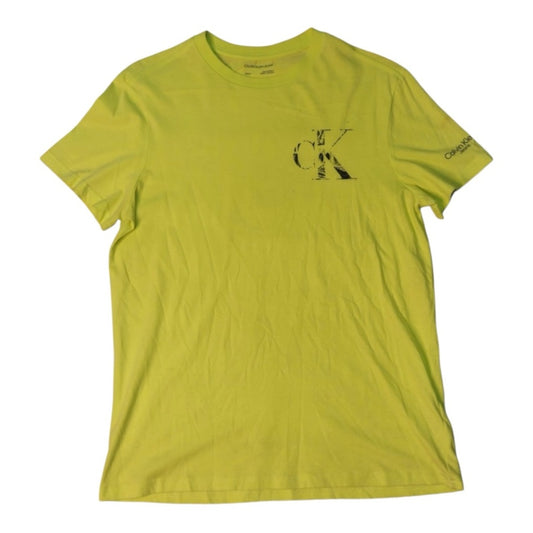 Calvin Klein Jeans highlight green Short Sleeve Tee