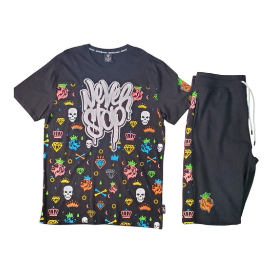 Never stop  2 piece Sz various