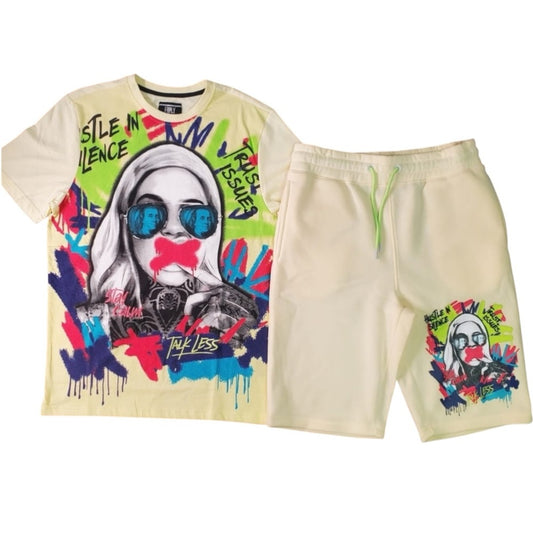 Talkless 2 piece Sz large