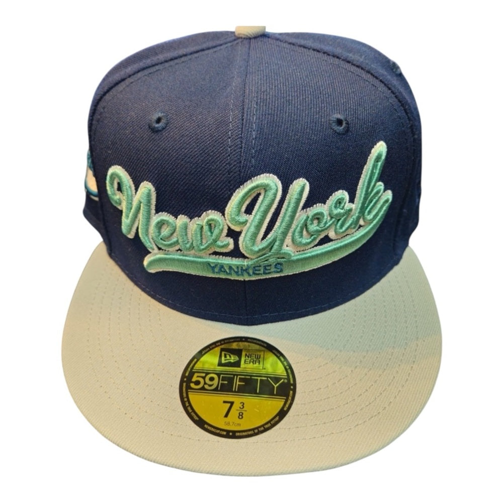 Sz 7 3/8 NY Yankees fitted cap