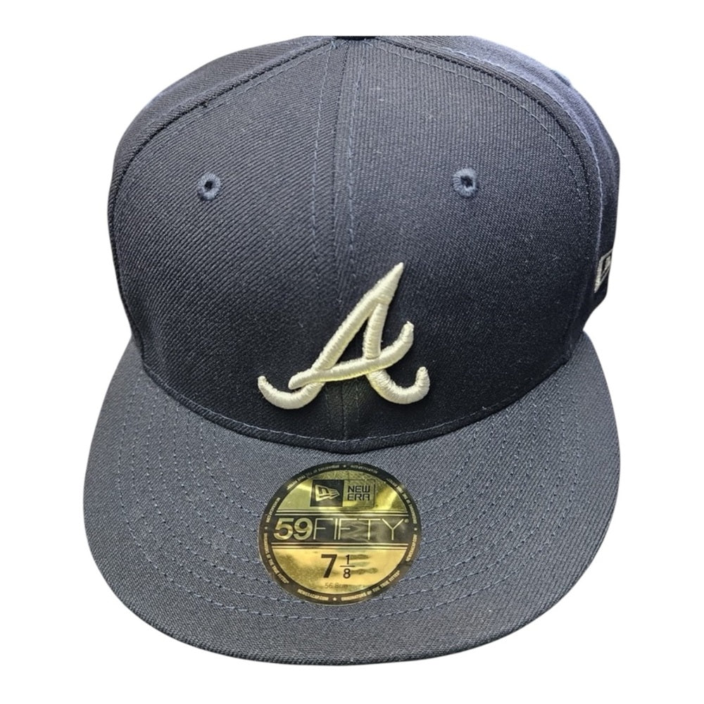 Atlanta braves fitted cap sz 7 1/8