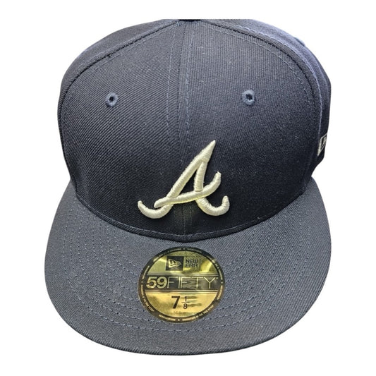 Atlanta braves fitted cap sz 7 1/8
