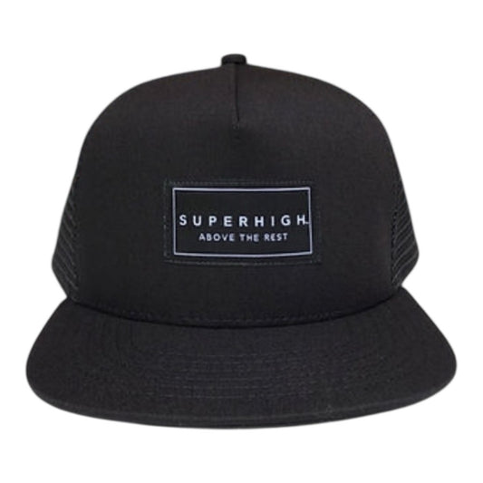 Super High black SnapBack one size fits all