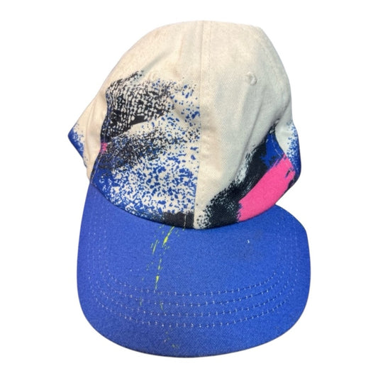 Colorful Abstract Design Cap vintage blac pyramid