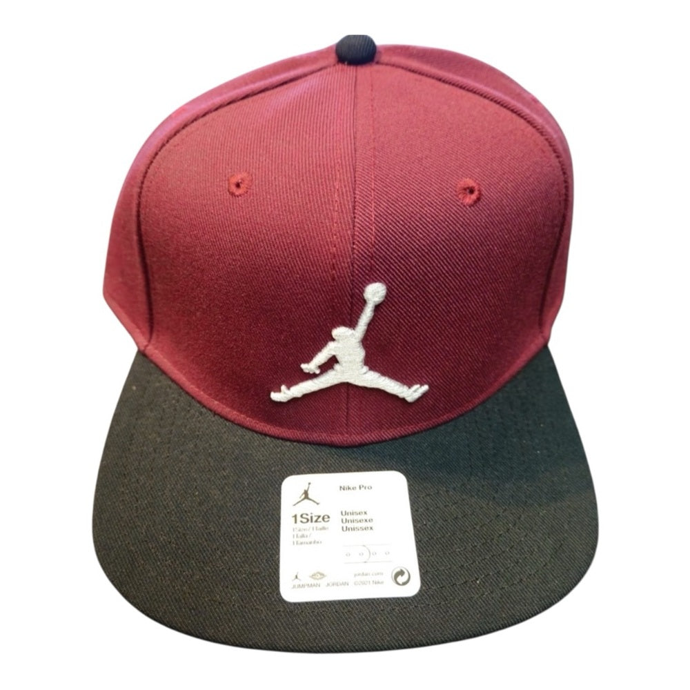 Nike Air Jordan Maroon and Black Cap