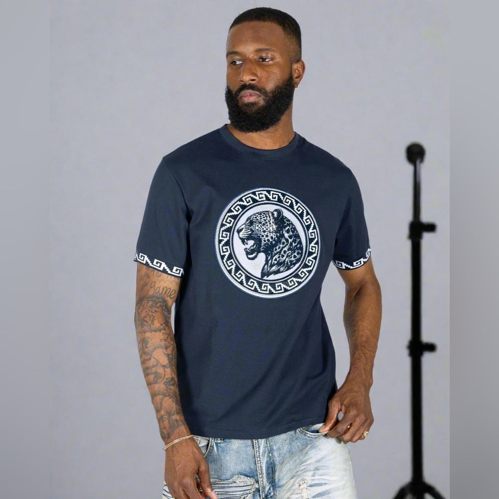 Sz 3xl PANTERA TEE - NAVY