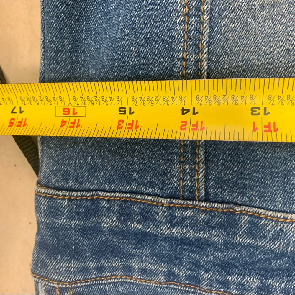 Mens Classic Denim Overalls HipHop Long Sleeve Tops Pants Rompers Jumpsuit Jeans