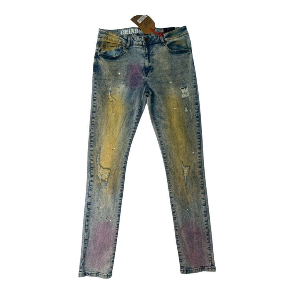Sz Various Distressed Multicolor Jeans