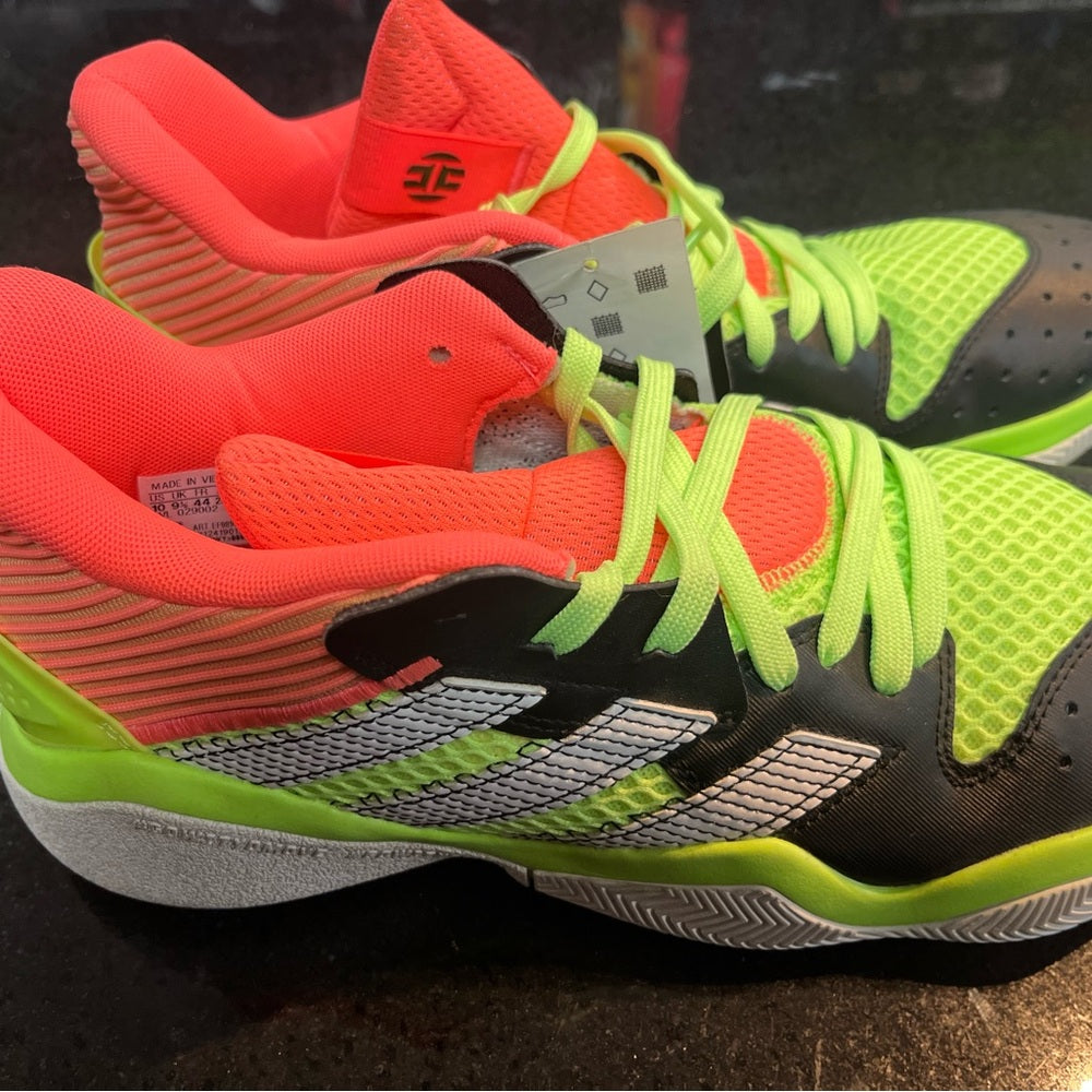 Sz 10 Chaussures de basketball adidas Harden Stepback  néon James Harden Adidas