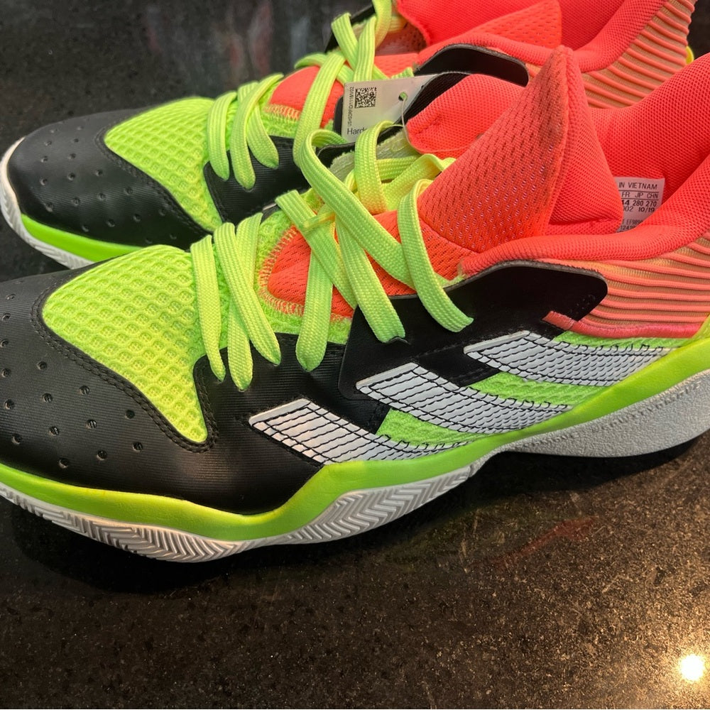 Sz 10 Chaussures de basketball adidas Harden Stepback  néon James Harden Adidas