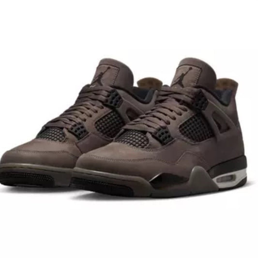 Sz 10 Jordan 4 Retro "Cave Stone and Black" Men's Shoe