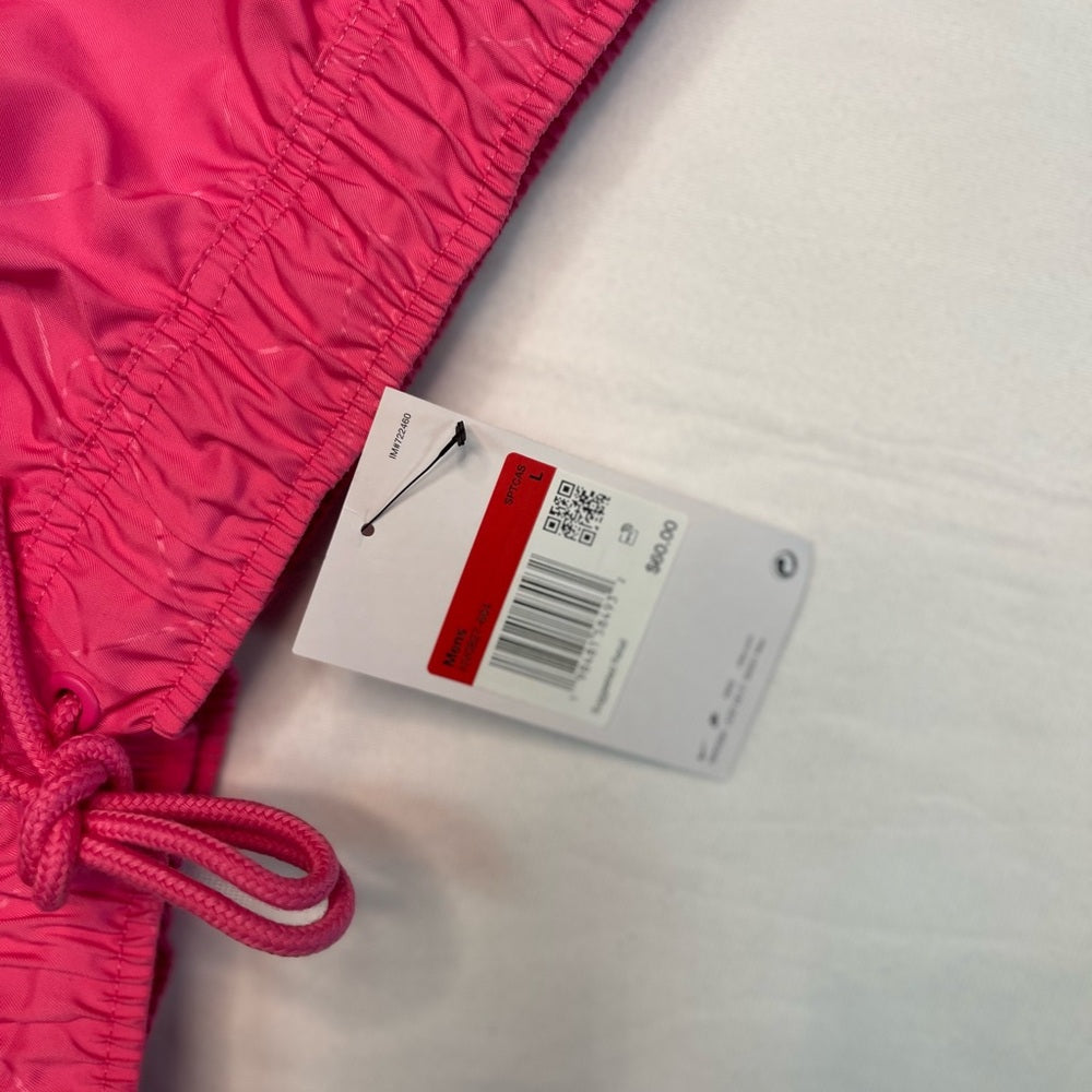 Nike Men's Club Woven Flow Shorts in Bright Pink