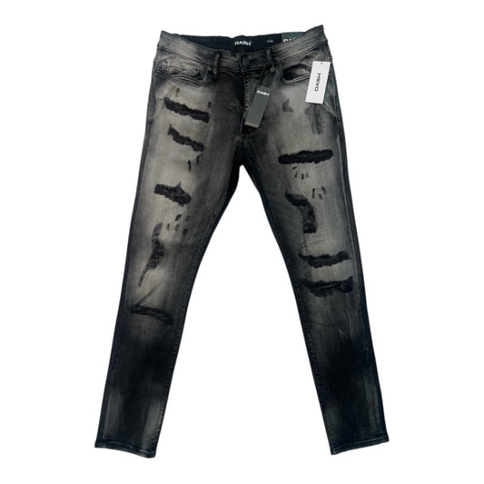 Men's Black Distressed Jeans for an Edgy Look