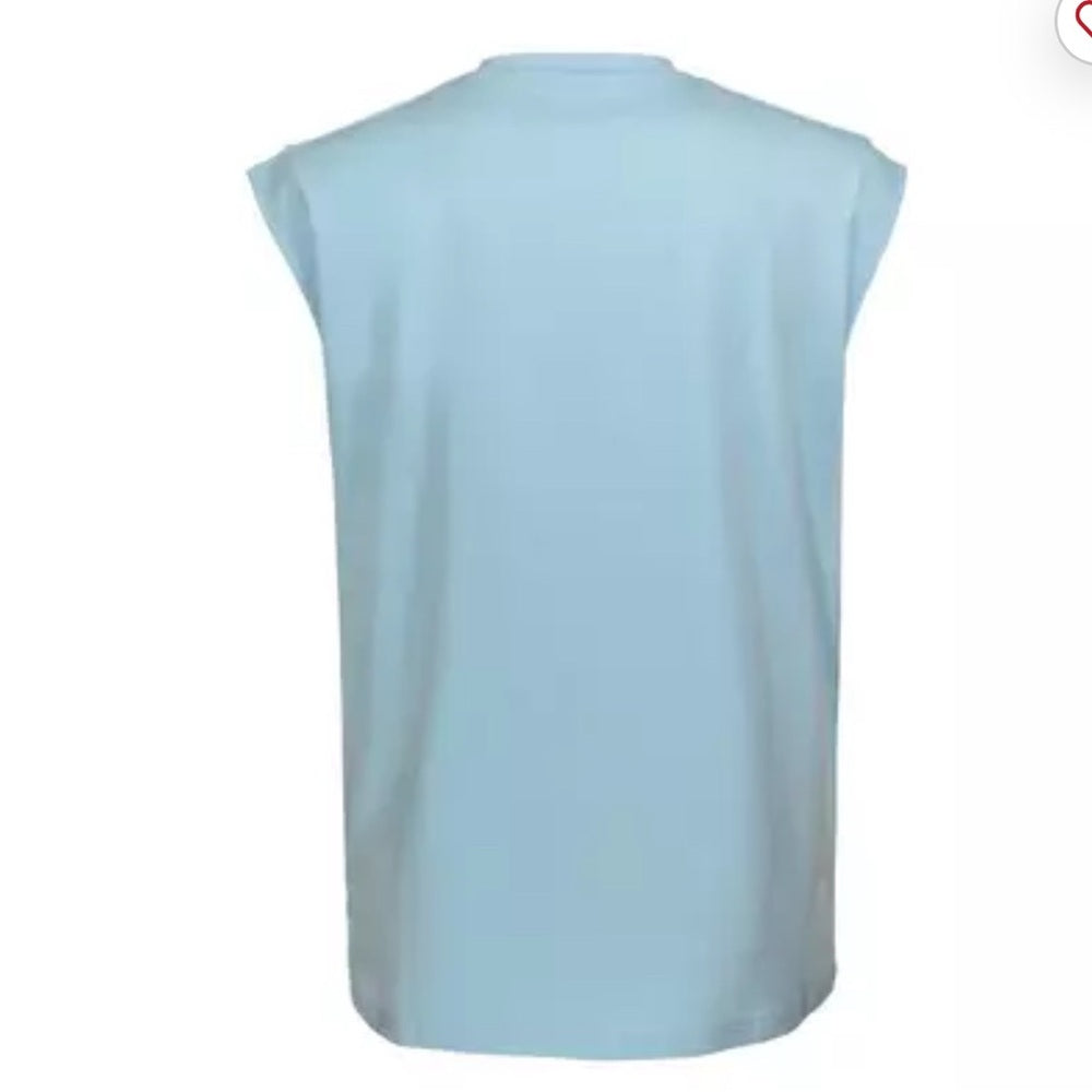 Streetz Iz Watchin Men's Pray For My Opps Muscle Tee - Light Blue