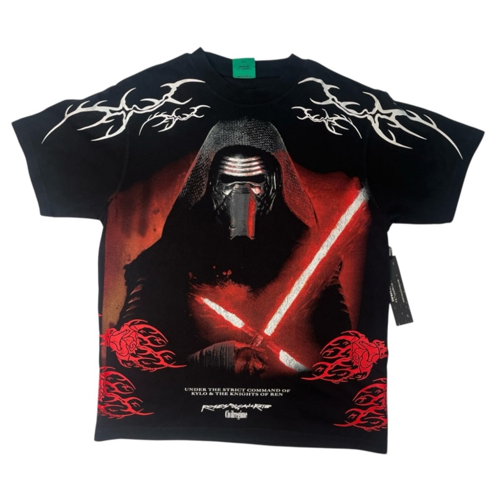 Men's Star Wars Knights Of Ren Graphic Tee - Red & Black Design