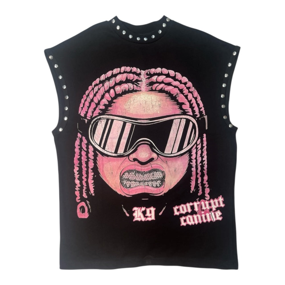 Corrupt K9 Cut Off Tank Top