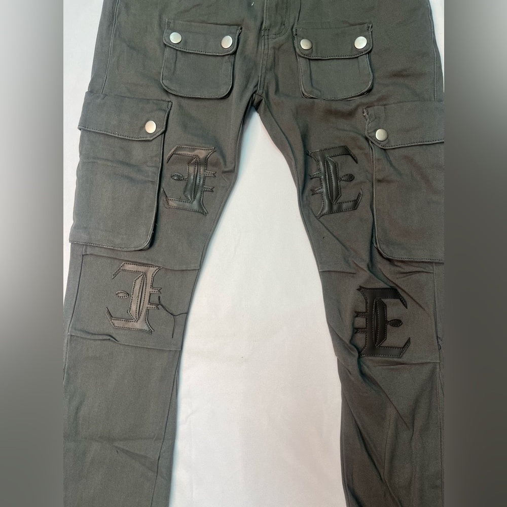 505 Narcist Cargo Stack Pants - Gray