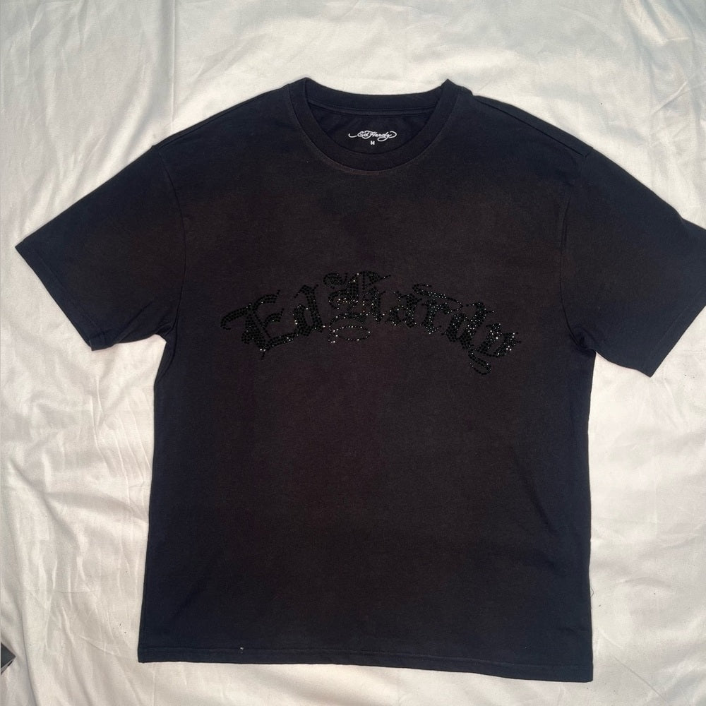 Ed Hardy Men's Eagle Snake Boxy Tee - Vintage Black