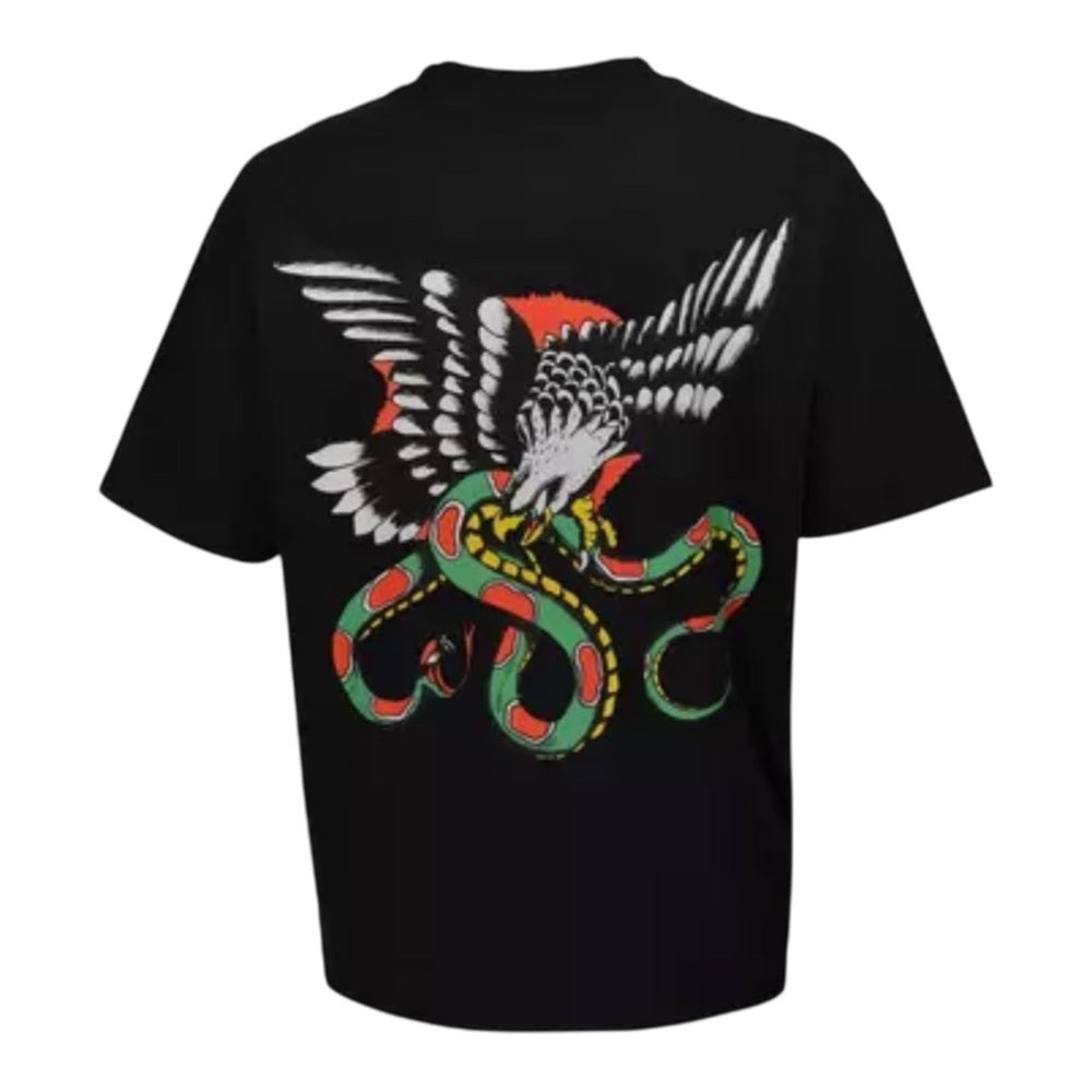 Ed Hardy Men's Eagle Snake Boxy Tee - Vintage Black