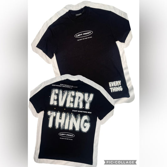 Left Point Diamond Graphic Tee