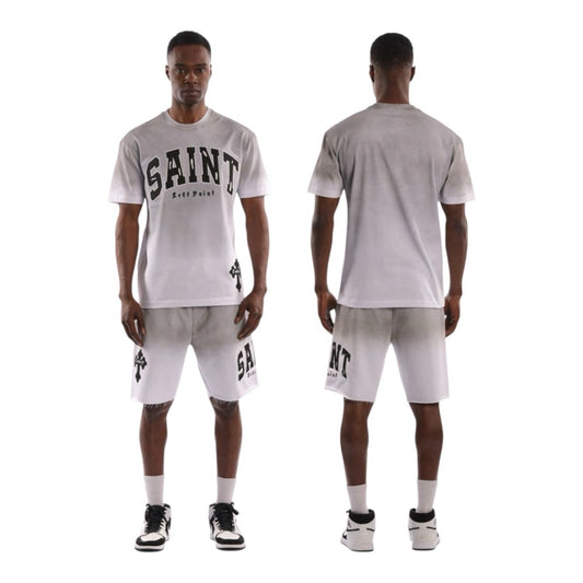 Saint T-Shirt and Shorts Set sz Various
